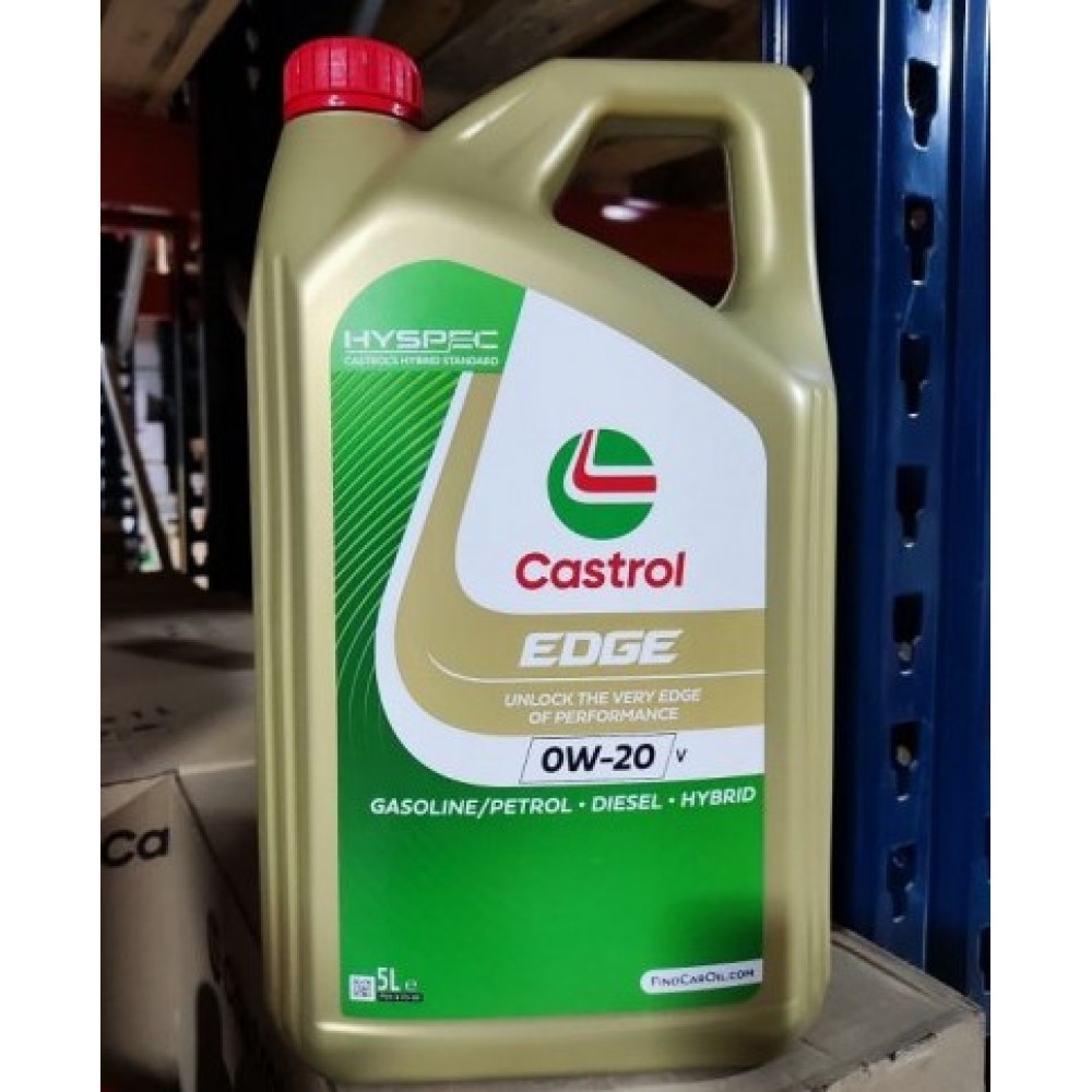 Моторное масло Castrol Edge 0W-20 V Volvo 5л