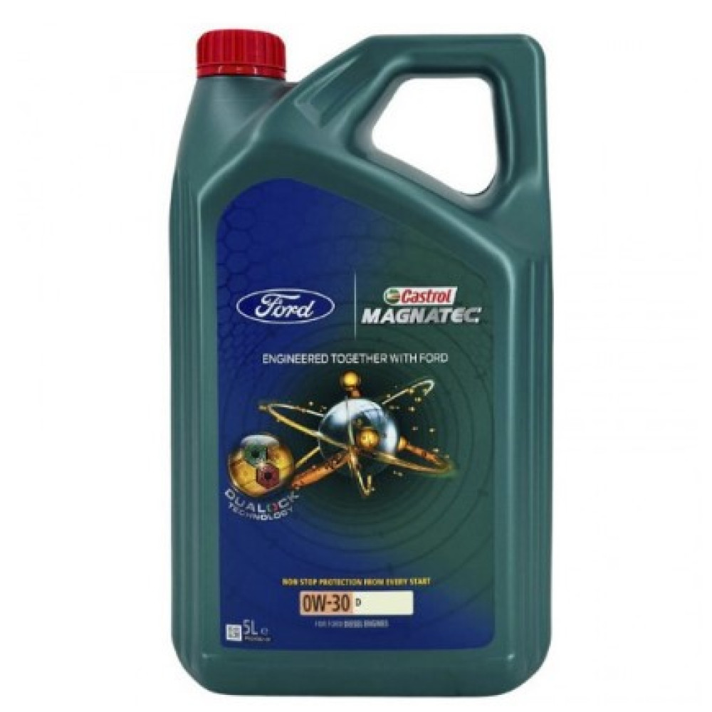 Моторное масло Castrol Magnatec 0W-30 D Ford 5л