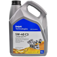 Моторное масло Delphi Prestige Super Plus C3 5W-40, 5 л