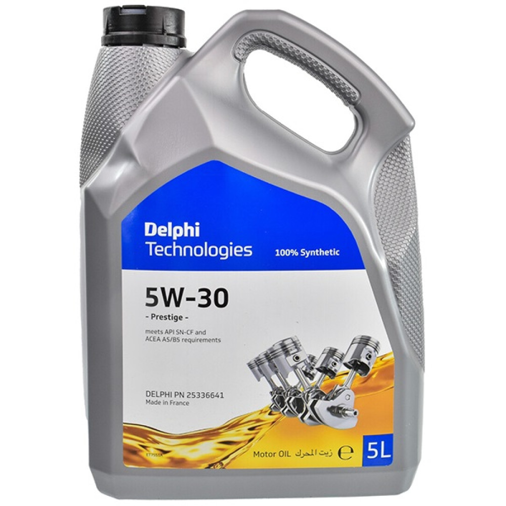 Моторное масло Delphi Prestige 5W-30, 5 л