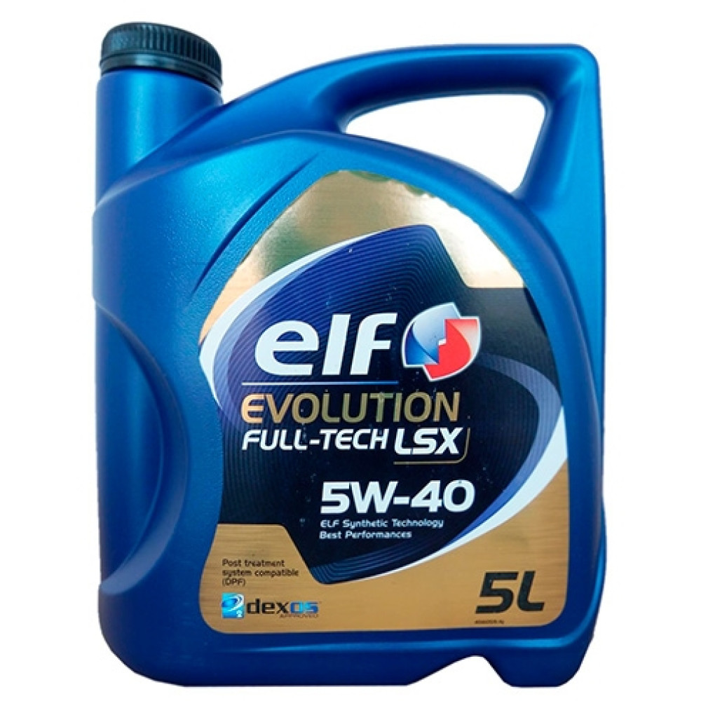Моторное масло  Elf Evolution Full-Tech LSX 5W-40 5 л