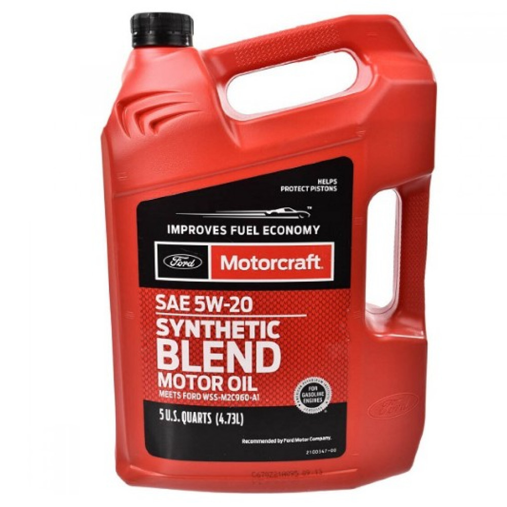 Моторное масло Ford Motorcraft Synthetic Blend 5W-20 5л