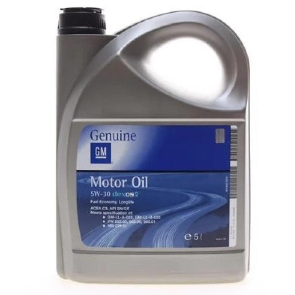 Моторное масло GM Motor Oil Dexos2 5W-30 5л