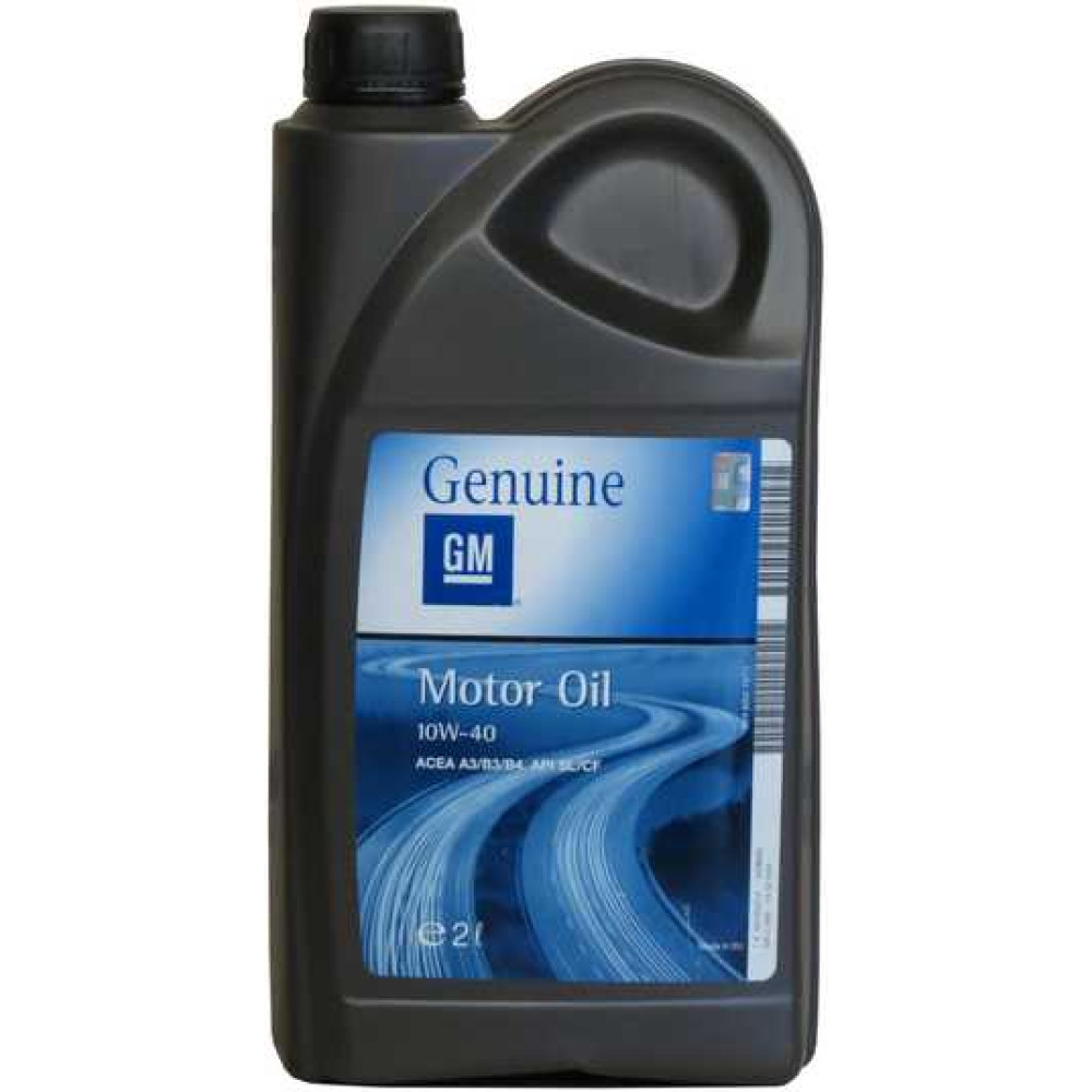 Моторное масло GM SEMI SYNTHETIC 10W-40 2л