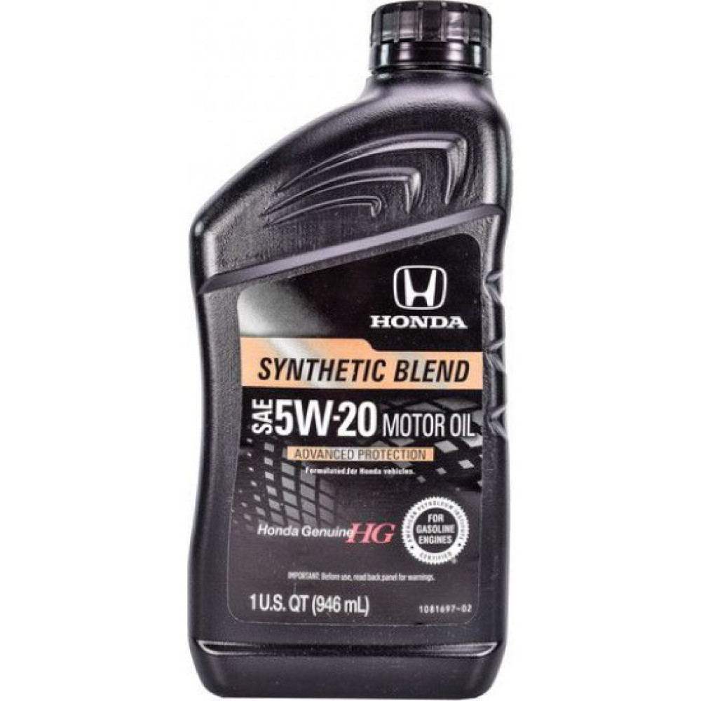 Моторное масло Honda Motor Oil 5W-20 SP/GF-6A 1л