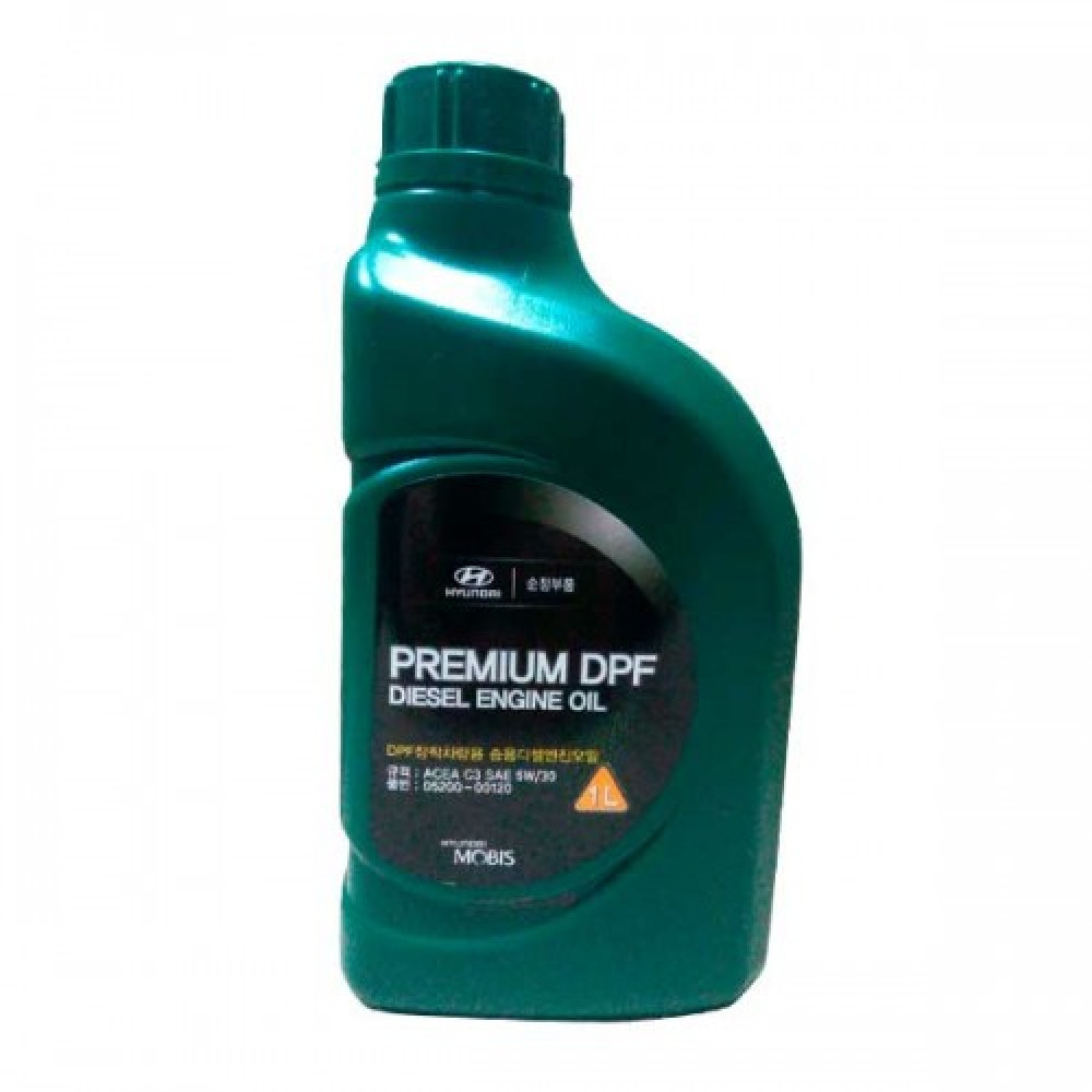Моторне масло Hyundai/Kia Premium DPF 5W-30  (6л)
