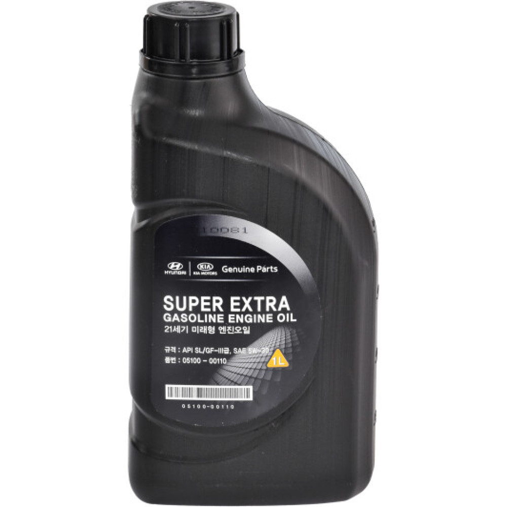 Моторное масло Hyundai/Kia Premium Gasoline SAE 5W-20 SL/GF-3 1k