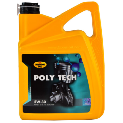 Моторное масло Kroon Oil Poly Tech 5W-30 (5 л)