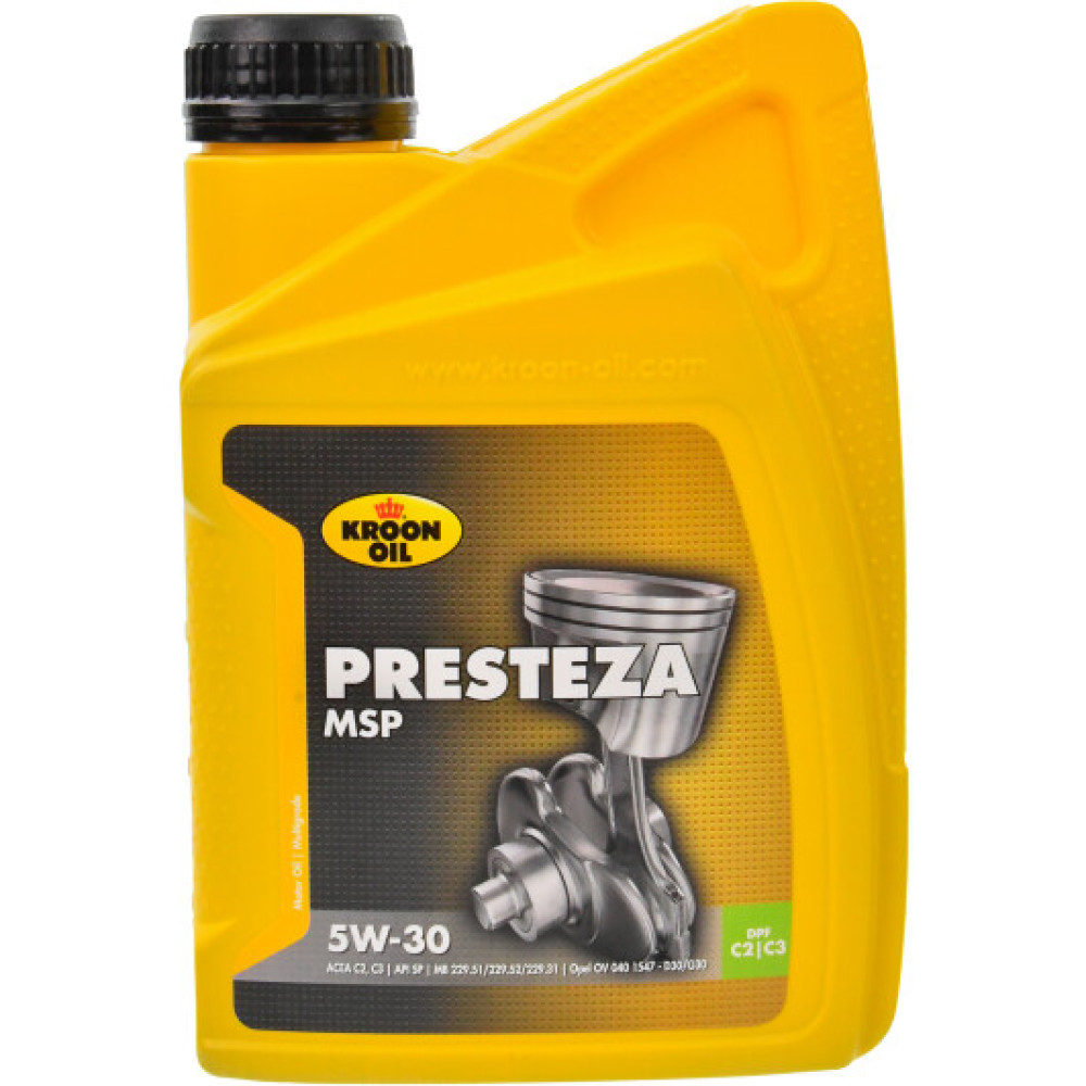 Моторное масло Kroon Oil Presteza MSP+ 5W-30 (1 л)