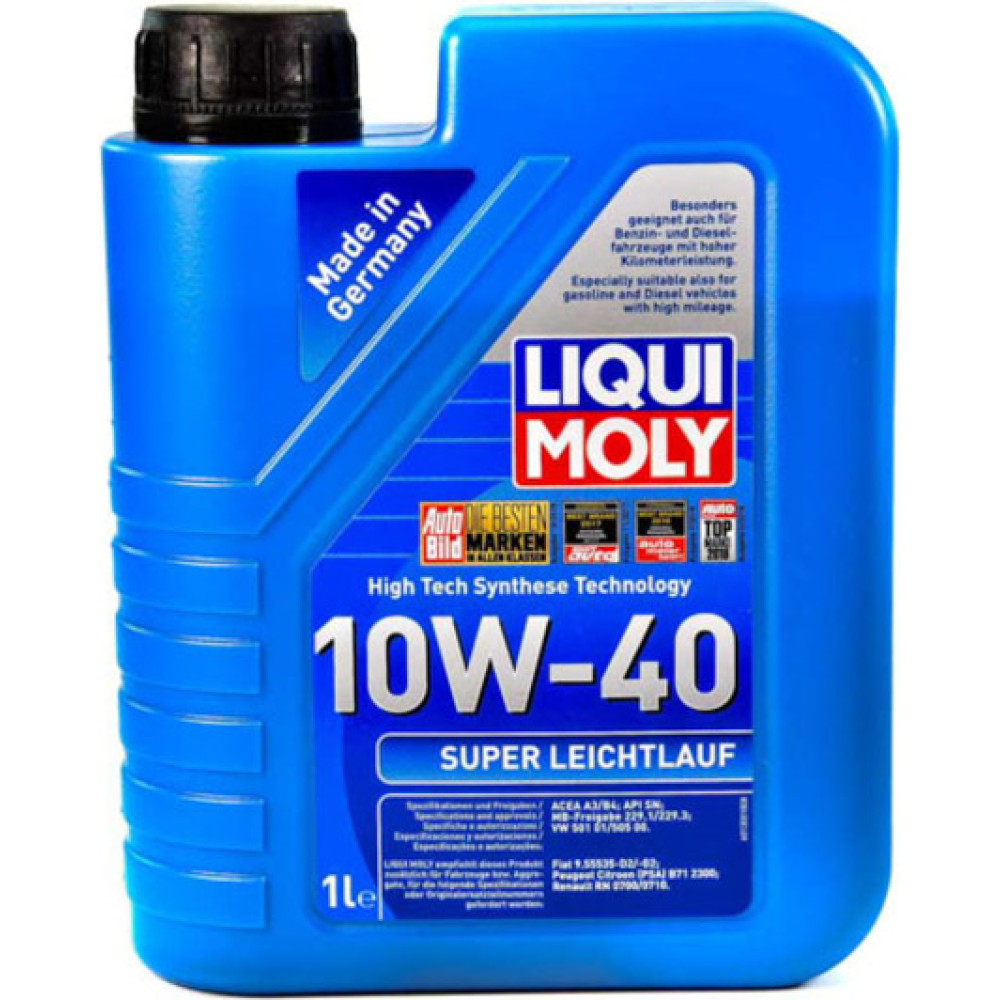 Моторное маслоLiqui Moly Super Leichtlauf 10W-40 1л