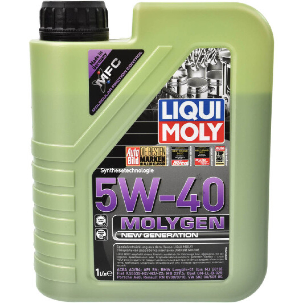 Моторное масло Liqui Moly Molygen New Generation 5W-40 1л