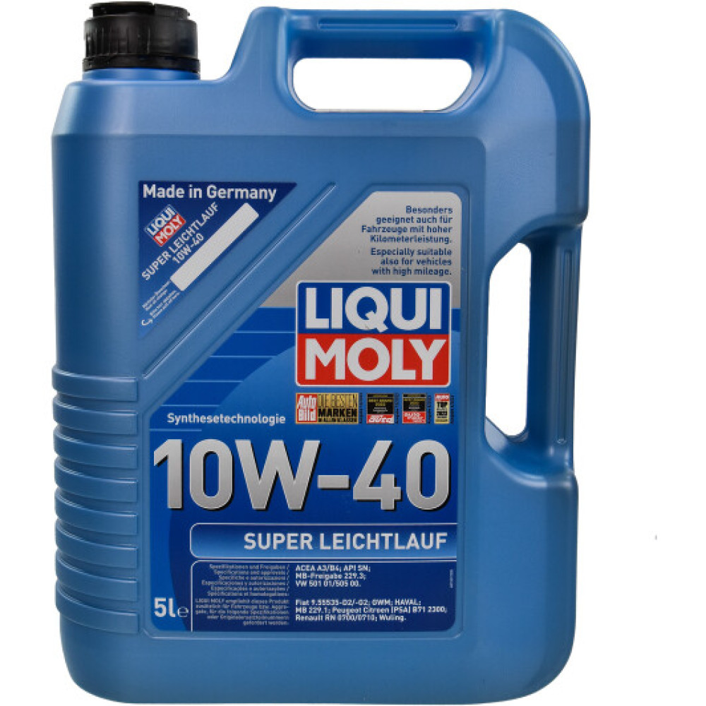 Моторное маслоLiqui Moly Super Leichtlauf 10W-40 5л