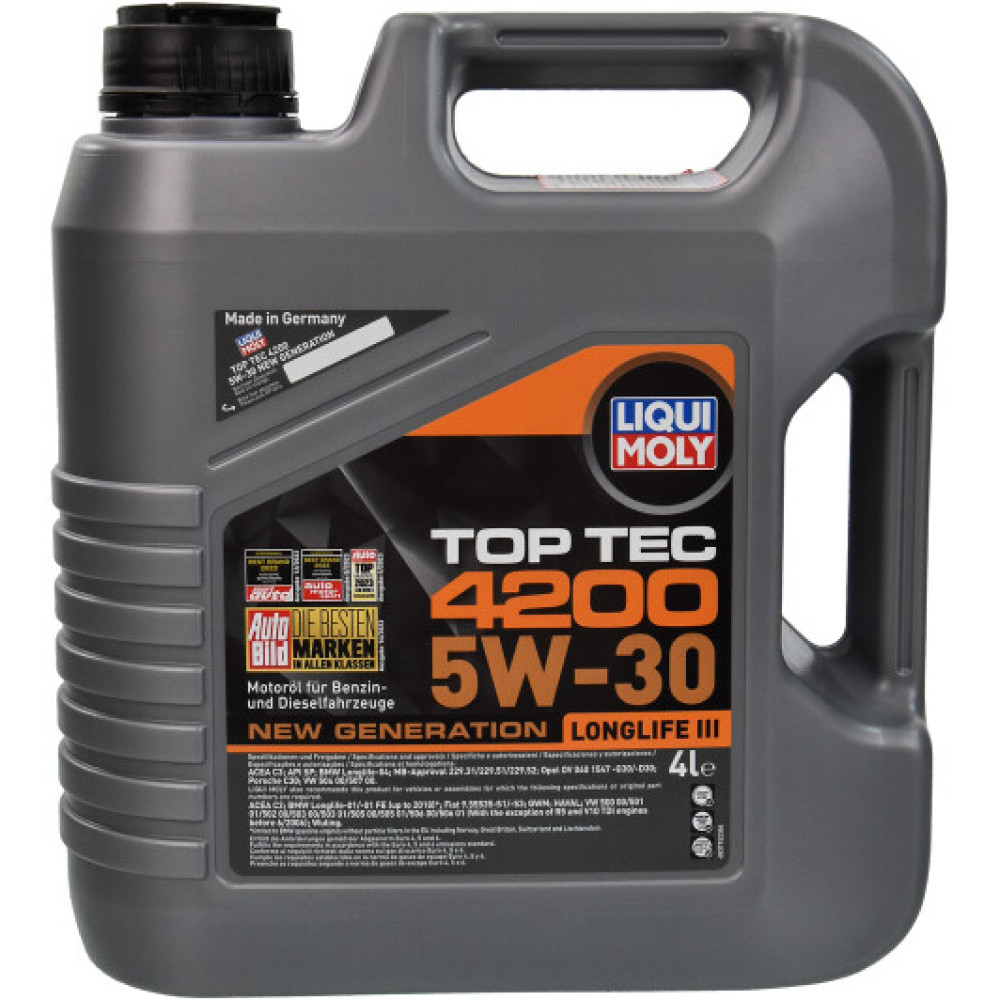 Моторное масло Liqui Moly Top Tec 4200 5W-30 4л