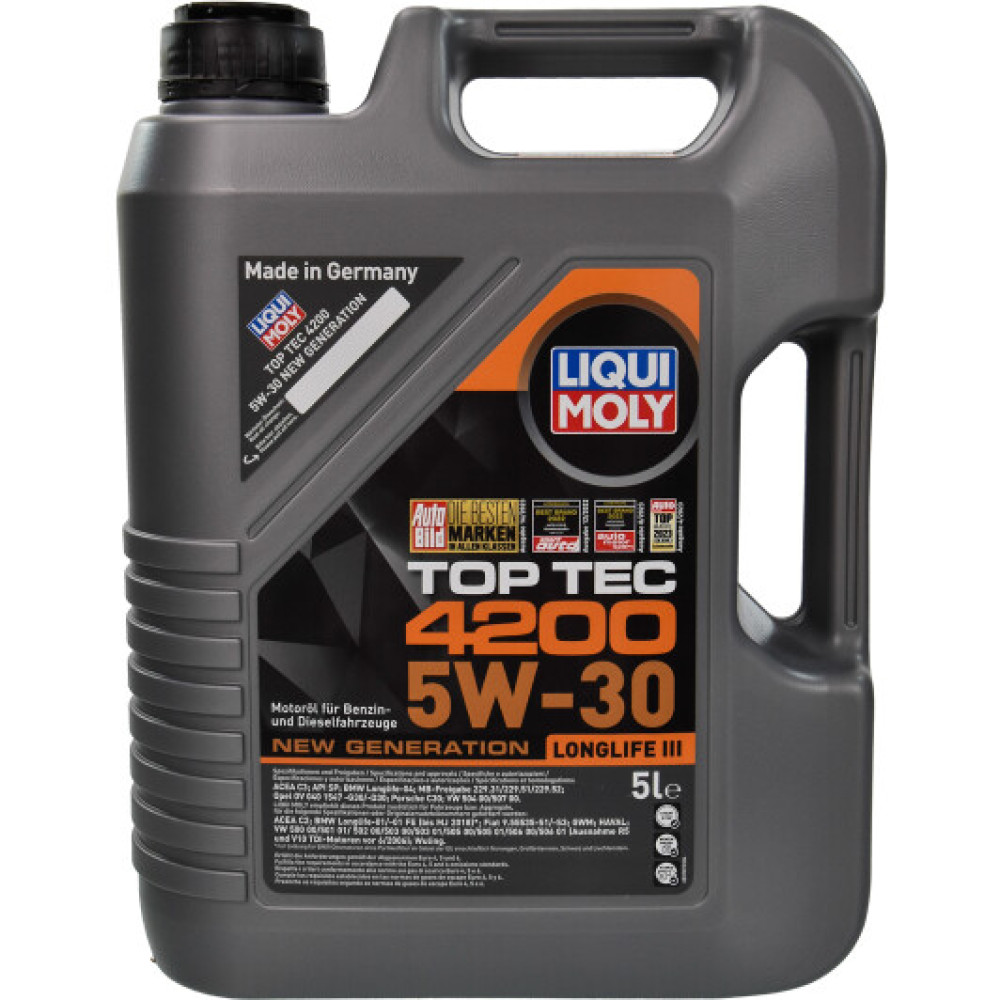 Моторное масло Liqui Moly Top Tec 4200 5W-30 5л