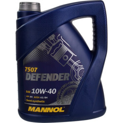 Моторное масло Mannol Defender 10W-40 5л