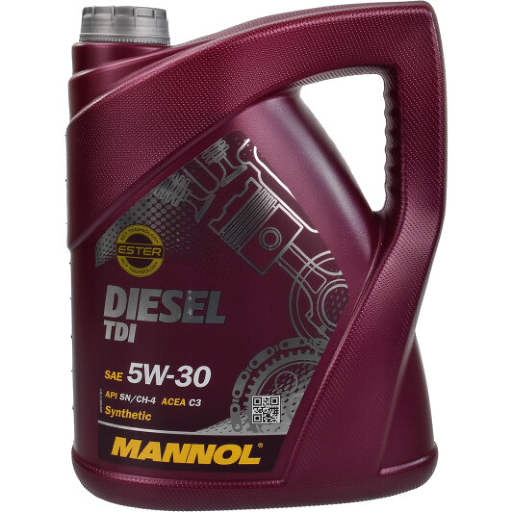 Моторное масло Mannol Diesel TDI 5W-30 (5 л)