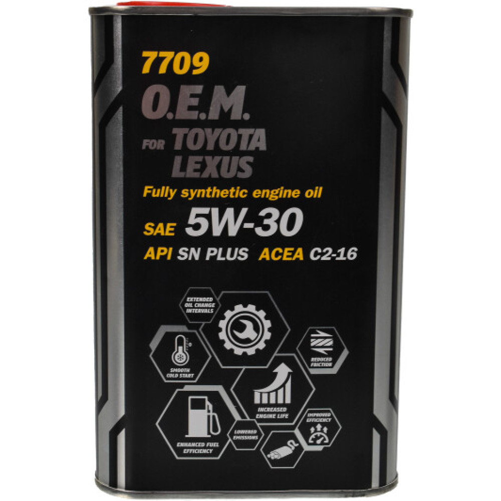 Моторное масло Mannol O.E.M. For Toyota Lexus (Metal) 5W-30 (1 л)