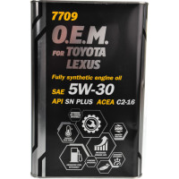 Моторное масло Mannol O.E.M. For Toyota Lexus (Metal) 5W-30 (4 л)