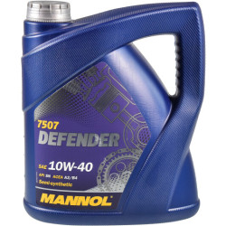Моторное масло Mannol Defender 10W-40 4л
