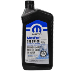 Моторное масло Mopar MaxPro Plus GF-6A 0W-20 1л