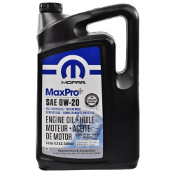 Моторное масло Mopar MaxPro Plus GF-6A 0W-20 5 л