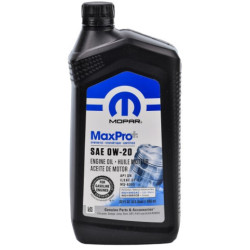 Моторное масло Mopar MaxPro Plus 0W-20 1л