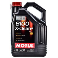 Моторное масло Motul 8100 X-Clean+ 5W-30 (5 л)