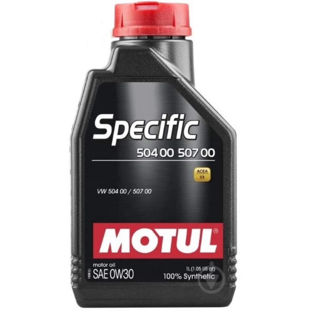 Моторное масло Motul Specific 504 00 507 00 0W-30 (1 л)