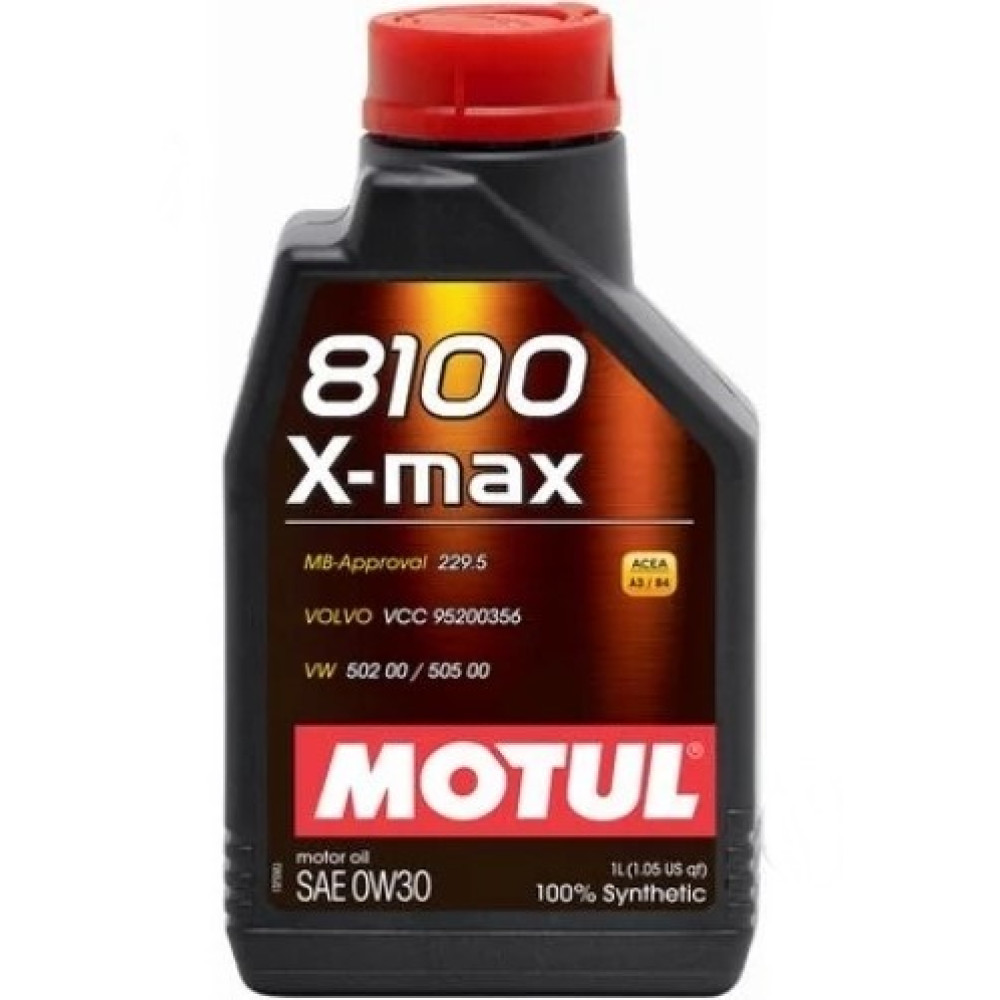 Моторное масло Motul 8100 X-Max 0W-30 (1 л)