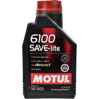 Моторное масло Motul 6100 Save-Lite 5W-20 1л