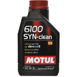 Моторное масло Motul 6100 Syn-Clean 5W-30 (1 л)