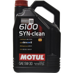 Моторное масло Motul 6100 Syn-Clean 5W-30 (5 л)
