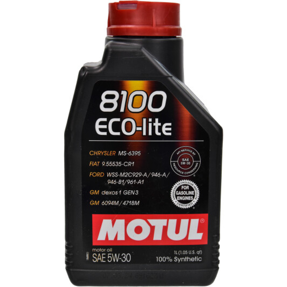 Моторное масло Motul 8100 Eco-Lite 5W-30 (1 л)