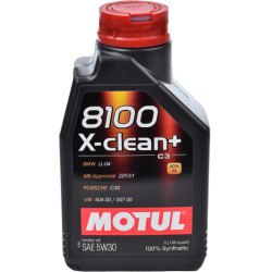 Моторное масло Motul 8100 X-Clean+ 5W-30 (1 л)