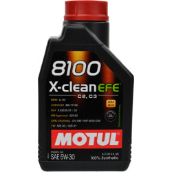 Моторное масло Motul 8100 X-Clean EFE 5W-30 (1 л)
