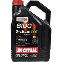 Моторное масло Motul 8100 X-Clean EFE 5W-30 (4 л)