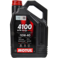 Моторное масло Motul 4100 SYN-nergy SPEC 10W-40 (4 л)