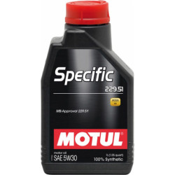 Моторное масло Motul Specific MB 229.51 5W-30 (1 л)
