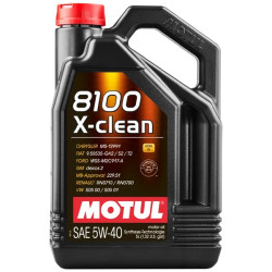 Моторное масло Motul 8100 X-Clean 5W-40 (5 л)