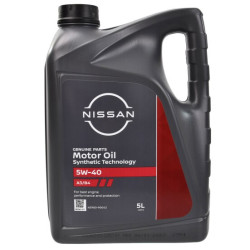 Моторное масло Nissan A3/B4 5W-40, 5 л