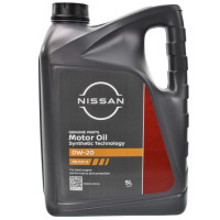 Моторное масло Nissan Motor Oil SN/GF-5 0W-20, 5 л