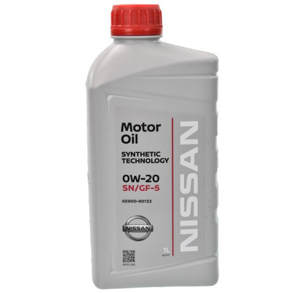 Моторное масло Nissan Motor Oil SN/GF-5 0W-20, 1 л
