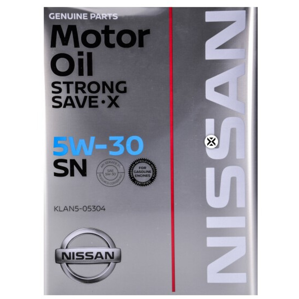 Моторное масло Nissan Strong Save X 5W-30, 4 л