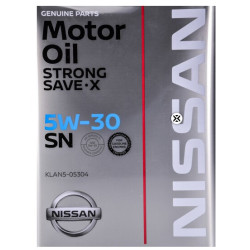 Моторное масло Nissan Strong Save X 5W-30, 4 л