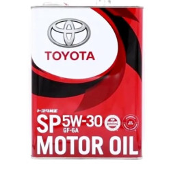 Моторное масло Toyota Motor Oil Synthetic SP/GF6A 5W-30 4л