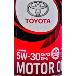 Моторное масло Toyota SN/GF-5 5W-30, 1 л