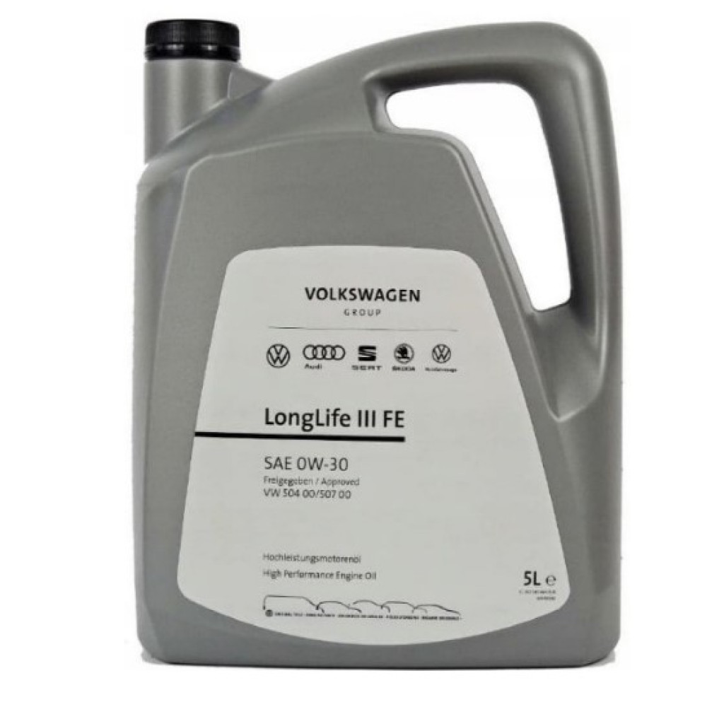 Моторное масло VW LongLife III FE 0W-30, 5л
