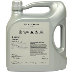 Моторное масло VW Special D SAE 5W-40, 5л