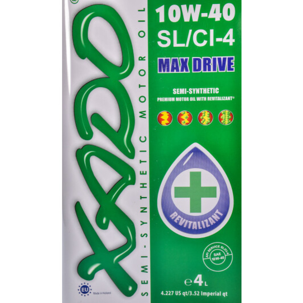 Моторное масло Xado Atomic Oil SL/CI-4 10W-40 (4 л)