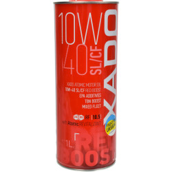 Моторное масло Xado Atomic Oil SL/CF RED BOOST 10W-40 (1 л)
